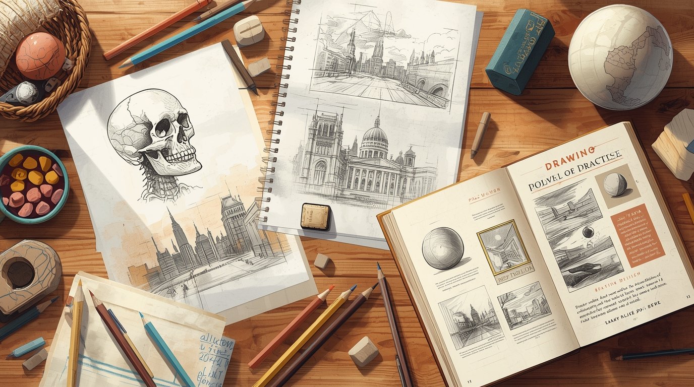 Tekenles bij Clixkhexjrax