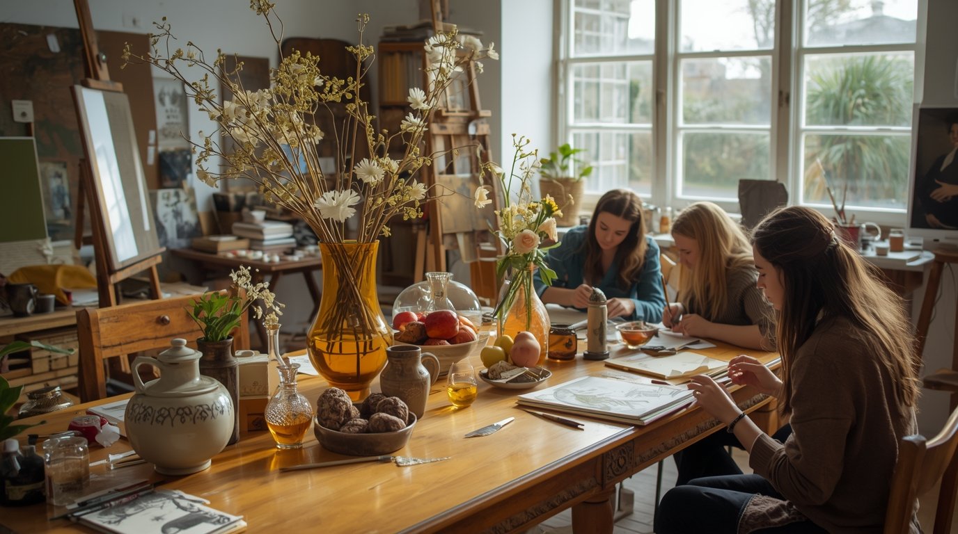 Stilleven workshop bij Clixkhexjrax